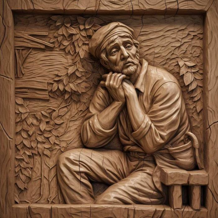 نموذج ثلاثي الأبعاد لآلة CNC 3D Art 